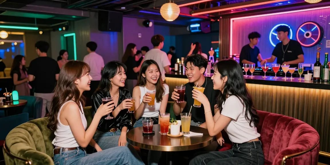 퀸알바와 함께하는 강남 밤문화의 즐거운 순간.
