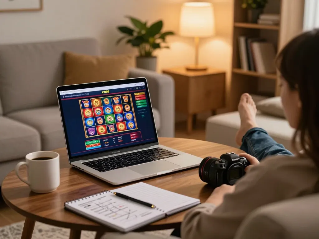 Experience thrilling gameplay at cm88 with friends in a cozy online gaming setup.