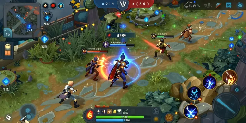 Engaging ROKOK88 gaming moment showcasing character leveling up and hidden quests.